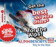 Ski equipment hire